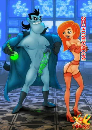 Порно комикс Dr Drakken and Kim Possible. Сыворотка роста.