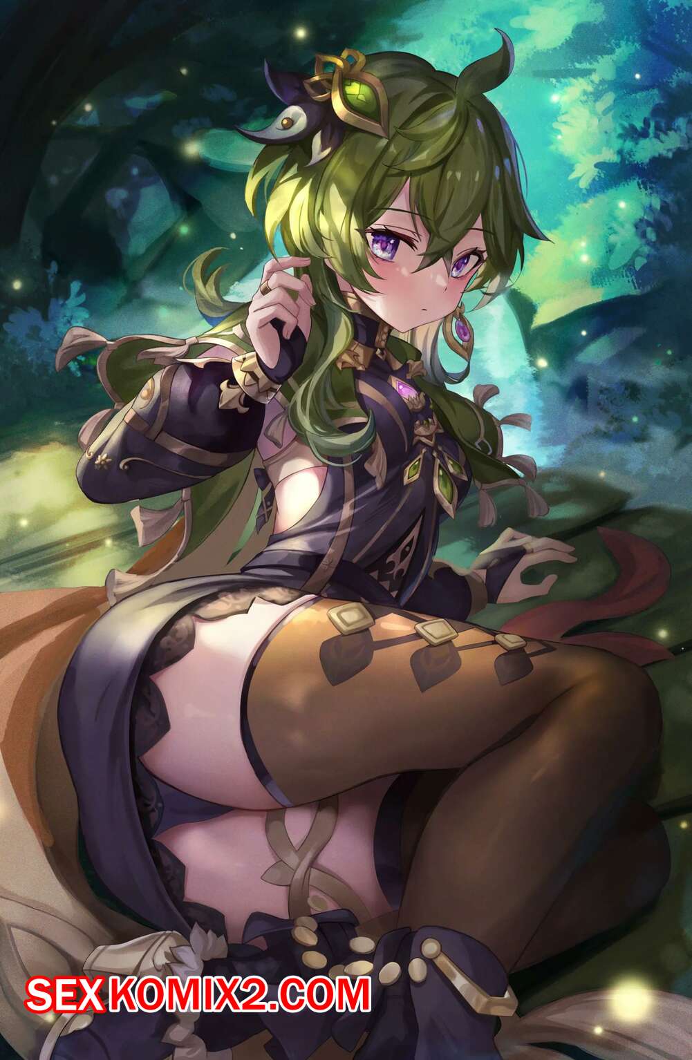 Порно комикс Blue Archive. Collei. Doco