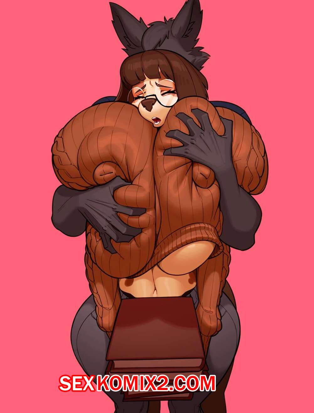 Порно комикс Book Doggie. Crackiepipe