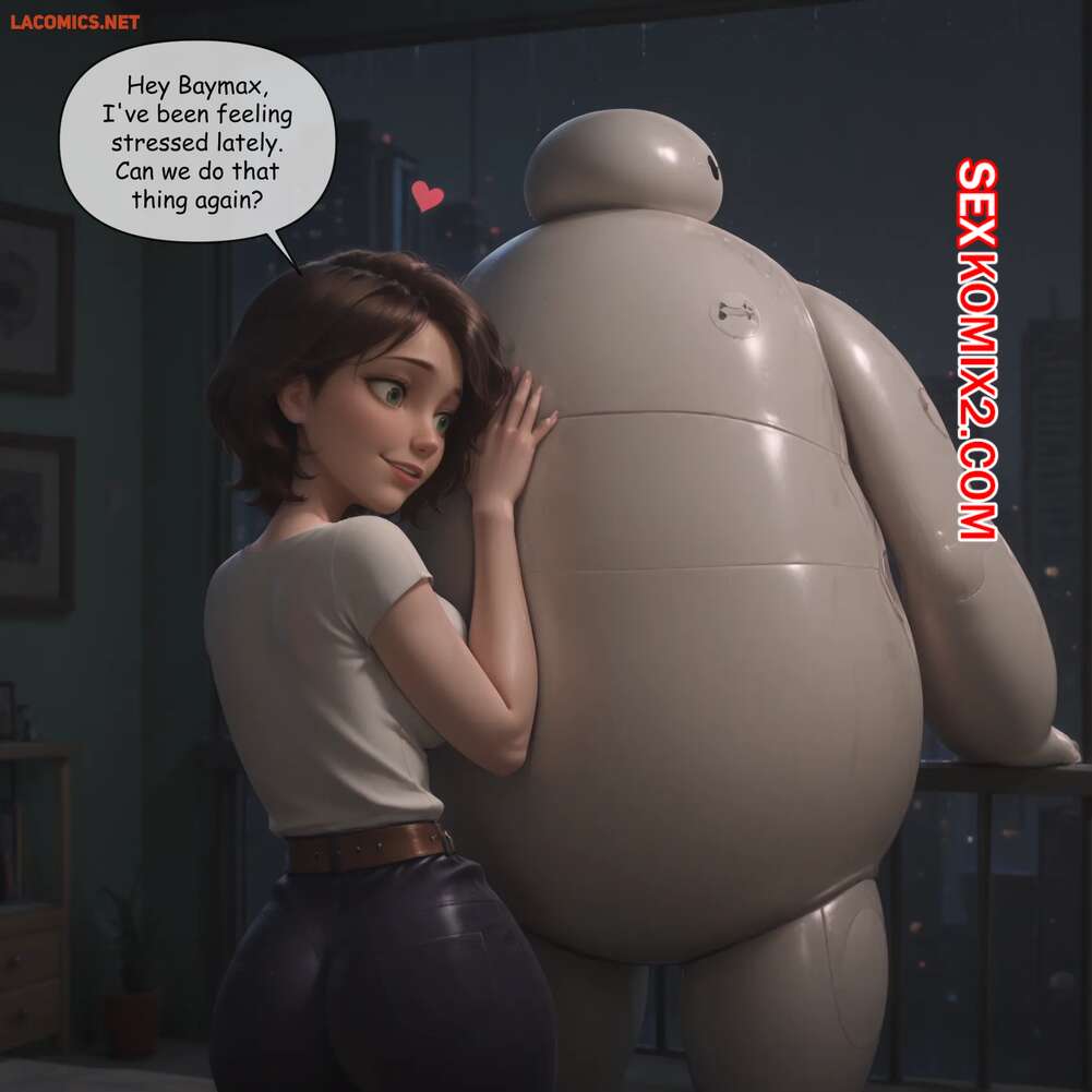 Порно комикс Cass x Baymax. Scarlet Meow