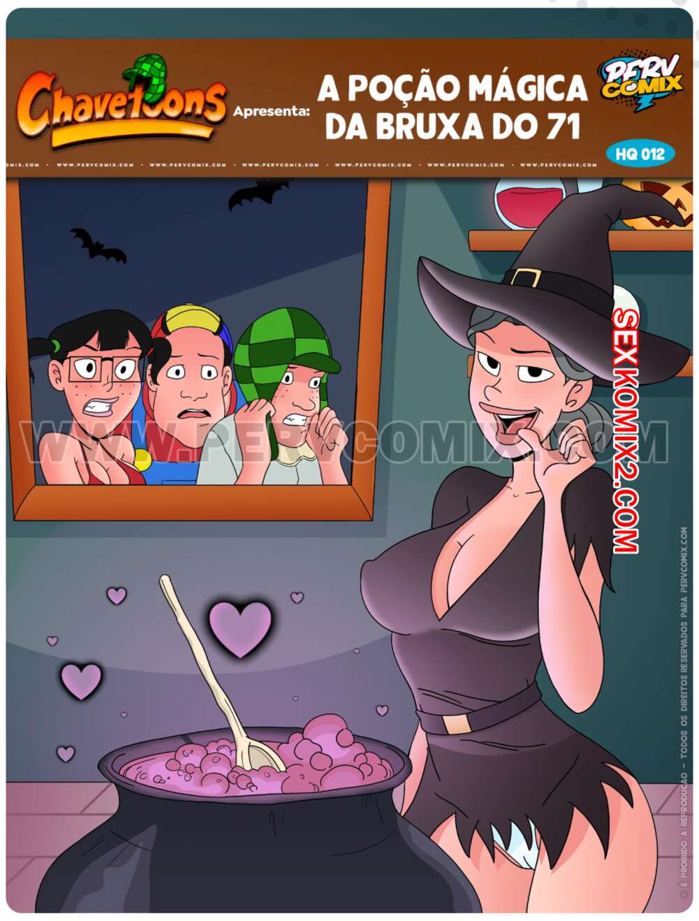 Порно комикс Чавиньо. Часть 12. Chavetoons. PervComix