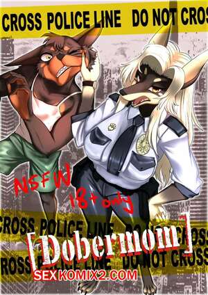 Порно комикс Dobermom. akitokit
