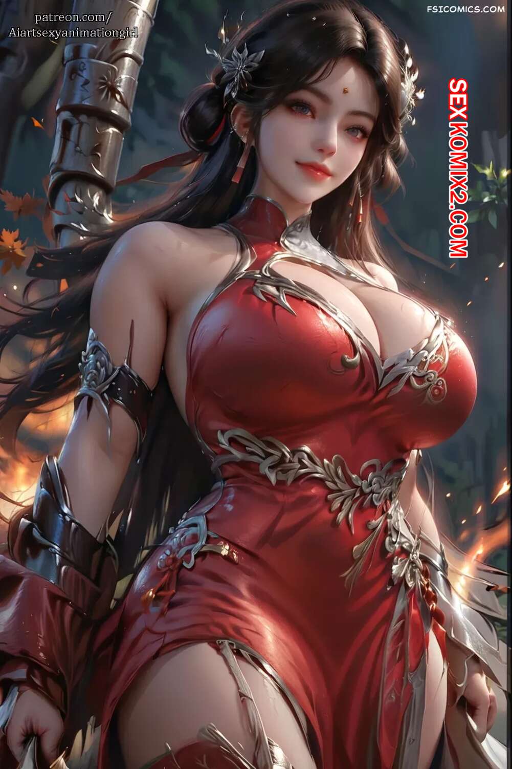 Порно комикс Fire Princess. AiASAG