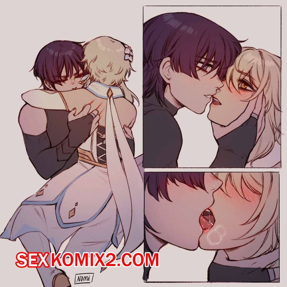 Порно комикс Genshin Impact. Скара и Люми. nomi owo