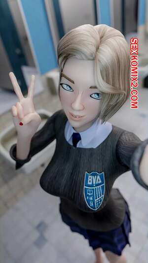Порно комикс Гвен Стейси. Селфи в ванной. Gwen Stacy. Bathroom Selfies. Citrus2077