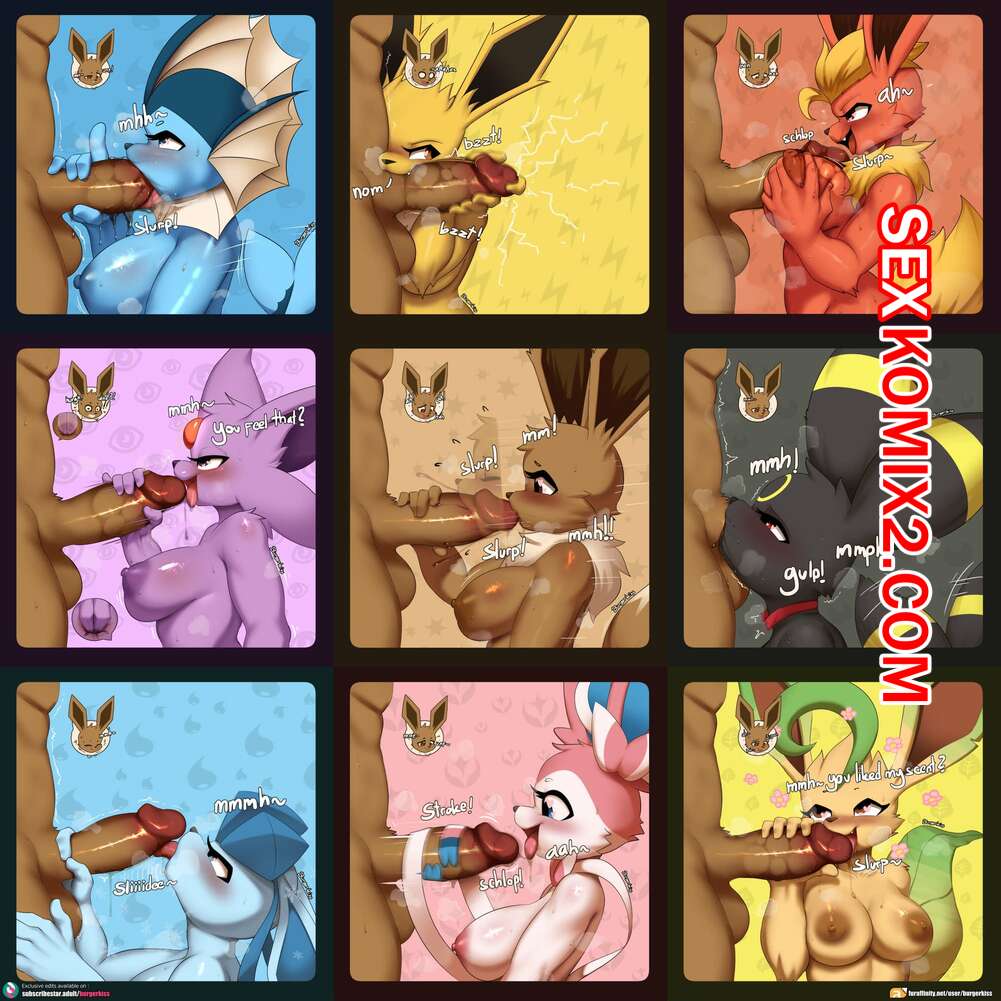 Pokemon eevee evolution porn