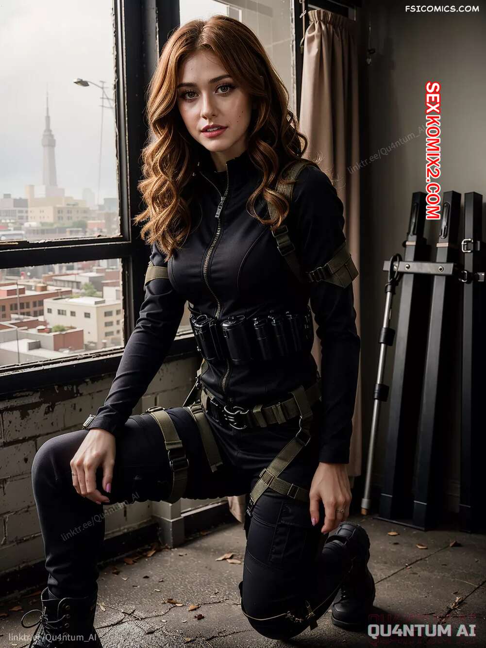 Порно комикс Katherine McNamara. Green Arrow Mia Smoak. QuantumAI