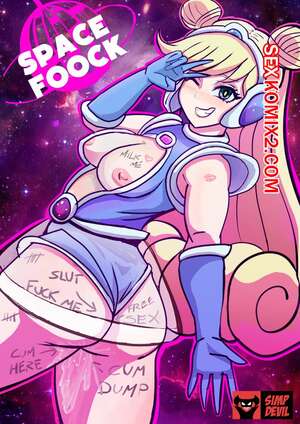Порно комикс Лига Легенд. Космический храх. Space Foock. League of Legends. Simp Devil