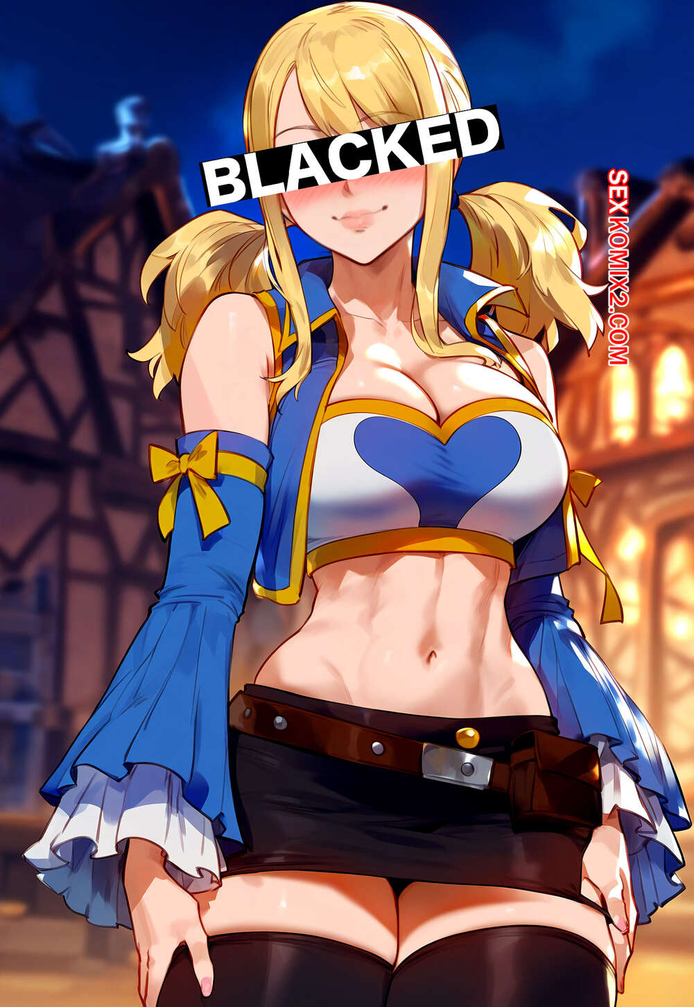 Порно комикс Lucy Heartfilia x BBC 3. Floxin