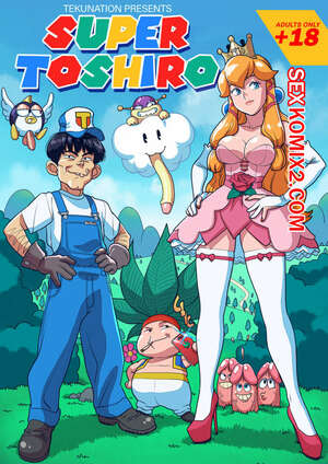 Порно комикс Марио. Супер Тоширо. Super Toshiro. tekuho