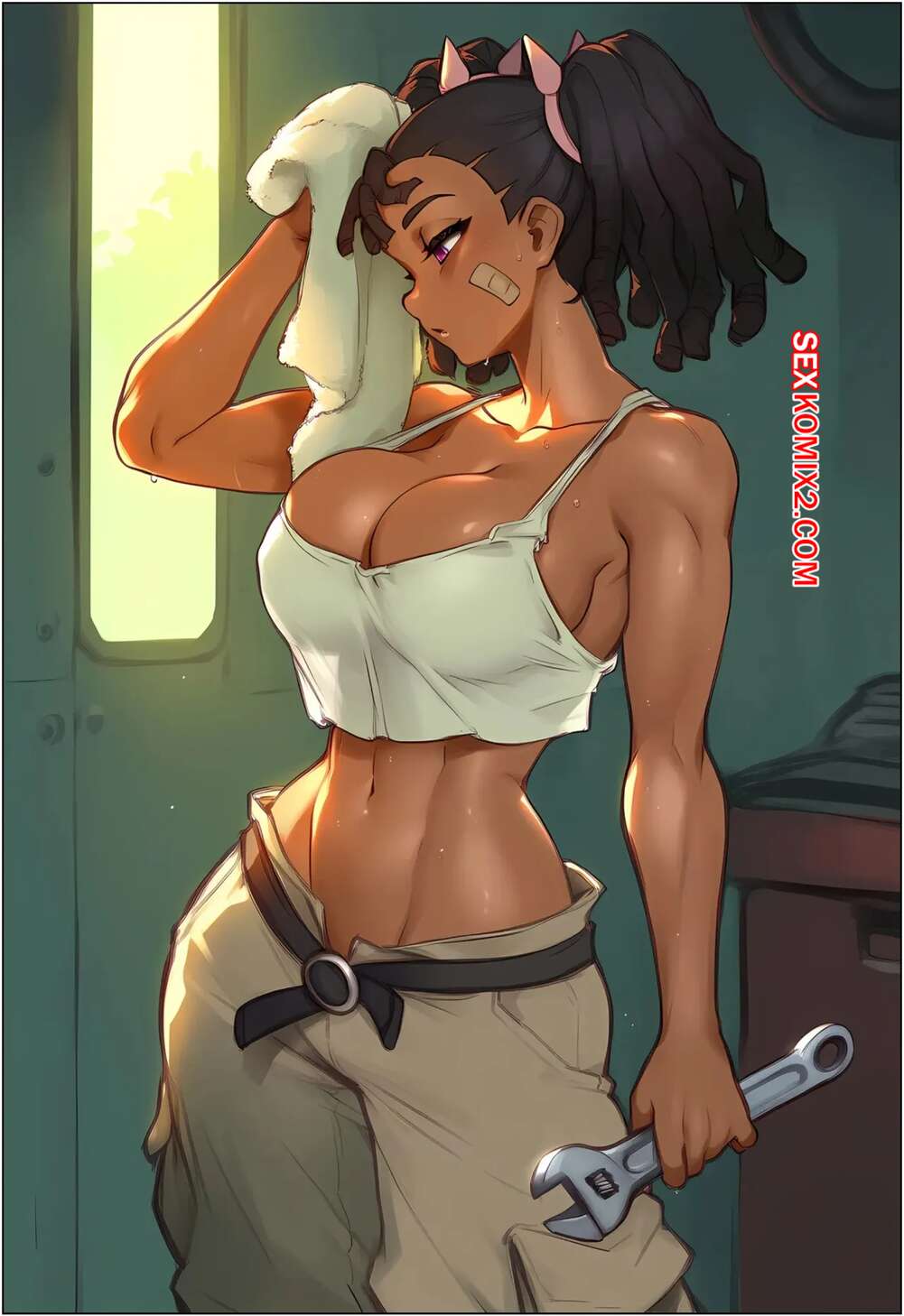 Порно комикс Miyukis Garage Fun. AKSN