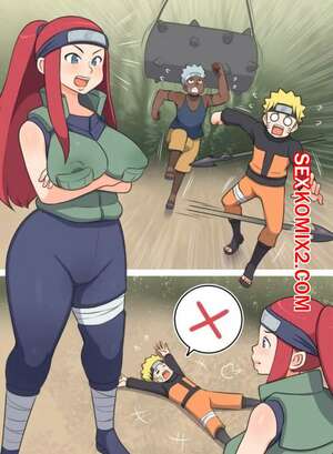 Порно комикс Наруто. Тренировка Кушины. Kushina Training Session