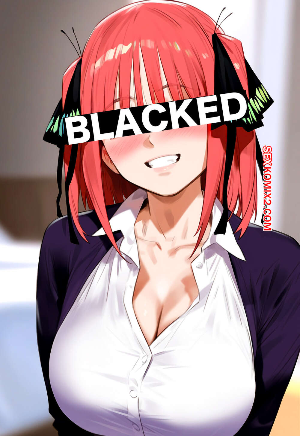 Порно комикс Nino Nakano x BBC. Floxin