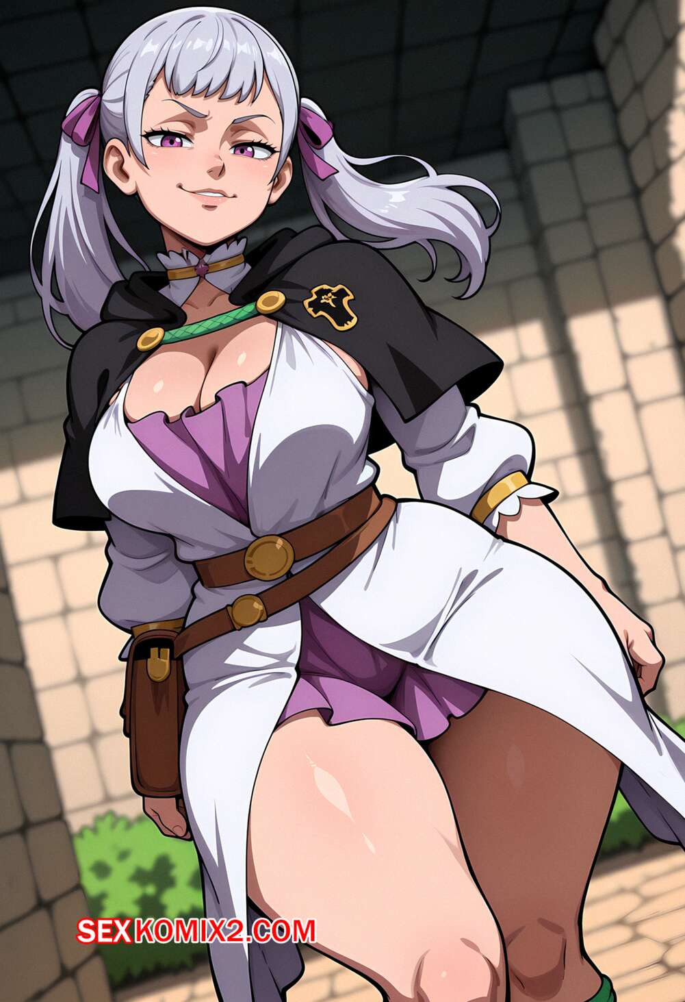 Noelle Silva succumbing to intense pleasure