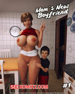 Порно комикс Новый парень мамы. Часть 1. Moms New Boyfriend. Daval3D