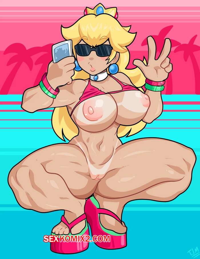 Порно комикс Princess Peach. Once again. Theironmountain