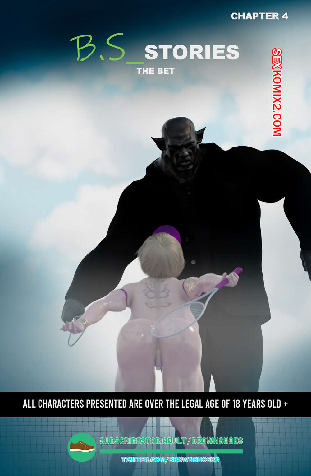 Порно комикс Рассказы Б.С. Часть 4. B.S Stories. Brown Shoes
