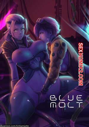 Порно комикс Синяя линька. Blue Molt. Kinkamashe
