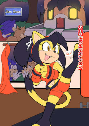 Порно комикс Sonic the Hedgehog. Сладкий визит. Хани. A sweet visit. Senshion