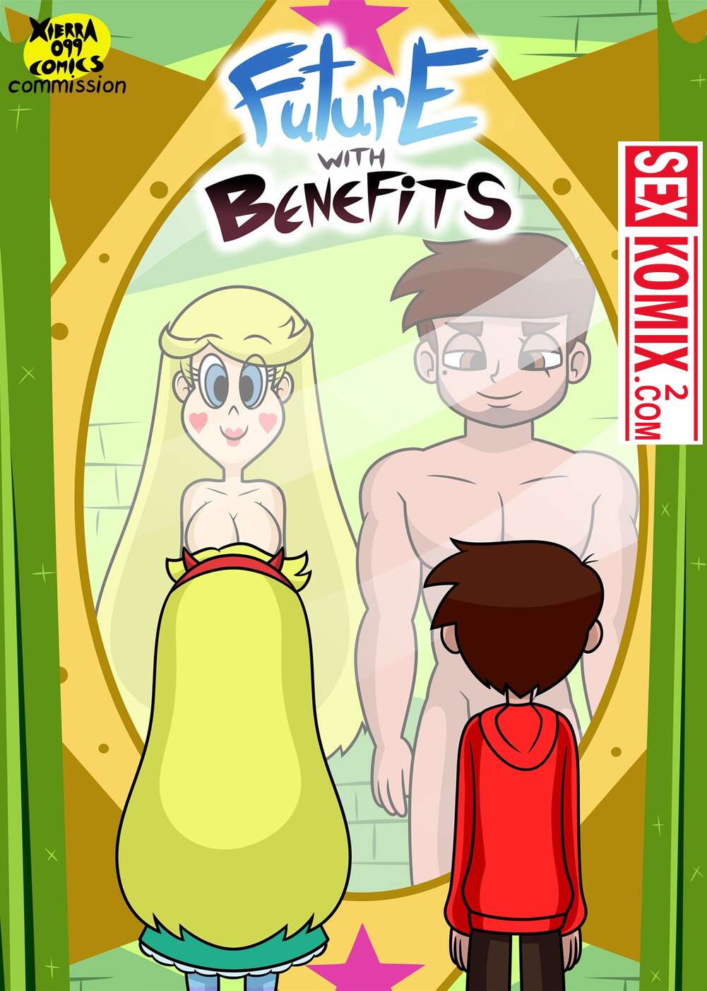 Порно комикс Стар против сил зла. Будущее с пользой.