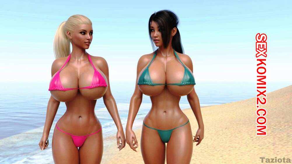 Порно комикс Taziota. Арты. Часть 4. Островные вибрации