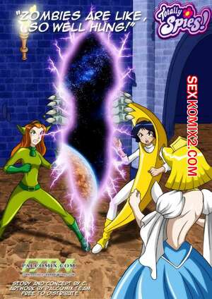 Порно комикс Totally Spies. У зомби инструмент что надо. Zombies are Like, So Well Hung. Palcomix