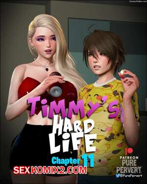 Порно комикс Тяжелая жизнь Тимми. Часть 11. Timmys Hard Life. Pure Pervert