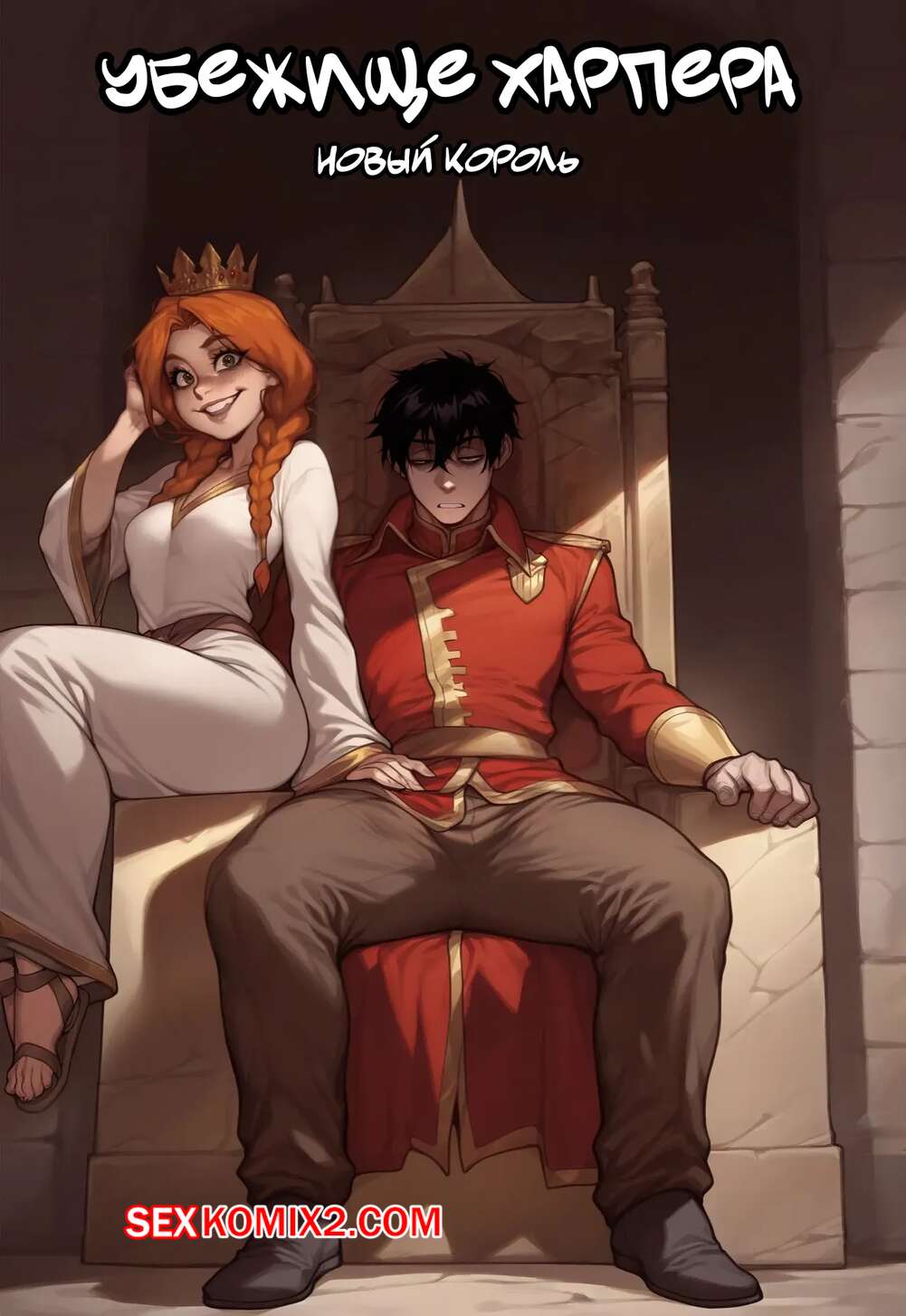 Порно комикс Убежище Харпера. Новый король. Harpers Keep. The new King