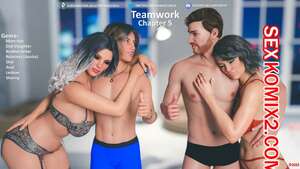 Порно комикс Все вместе. Часть 5. Teamwork. MandoLogica