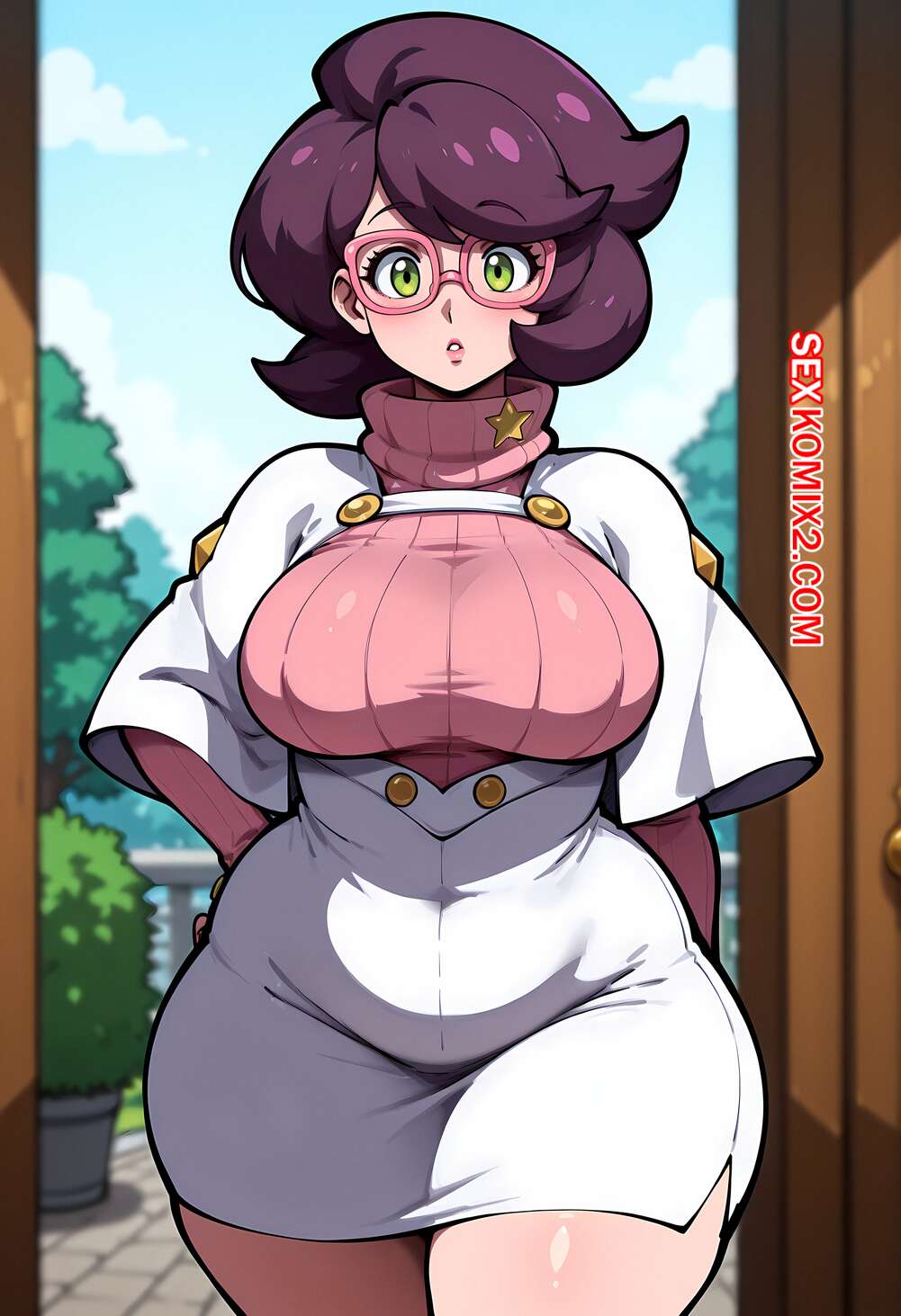 Порно комикс Wicke. Floxin