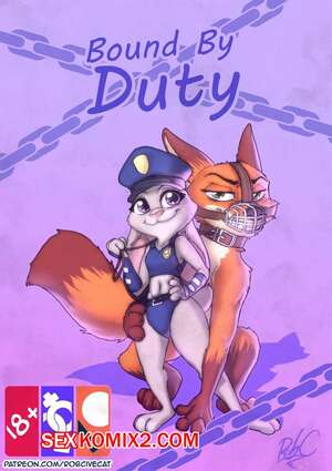 Порно комикс Zootopia. Служебный долг. Bound by duty. robcivecat